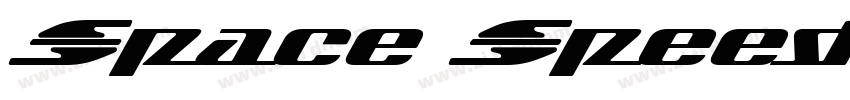 Space Speed Font Reg字体转换